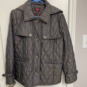 Ladies Gallery Button Front Quilted Jacket FREE SHIPPING